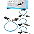 TAUTOY 15716 15717 15718 Upstream Downstream Oxygen O2 Sensor Extended 4pcs 1990-2011 for Ford F150 F250 F350 Ranger Expedition Explorer Escape, Mazda Tribute, Mercury Cougar, Lincoln Aviator