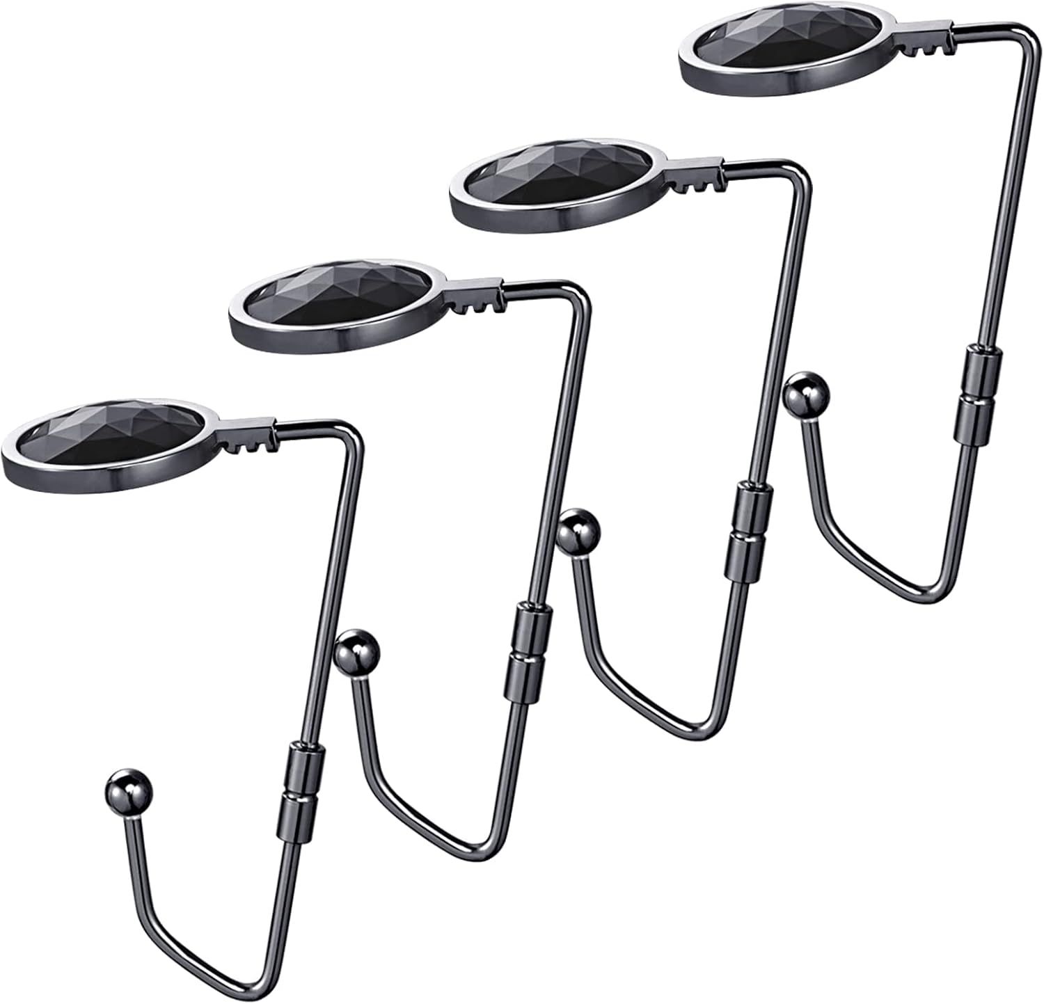 Ornament Hooks - Oyydecor Christmas Stocking Holders Mantel Hooks Hanger Safety Hang Grip Stockings Clip for Christmas Party Decorations