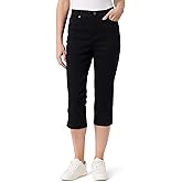 Gloria Vanderbilt Womens Amanda Capri with High Rise Straight Standard