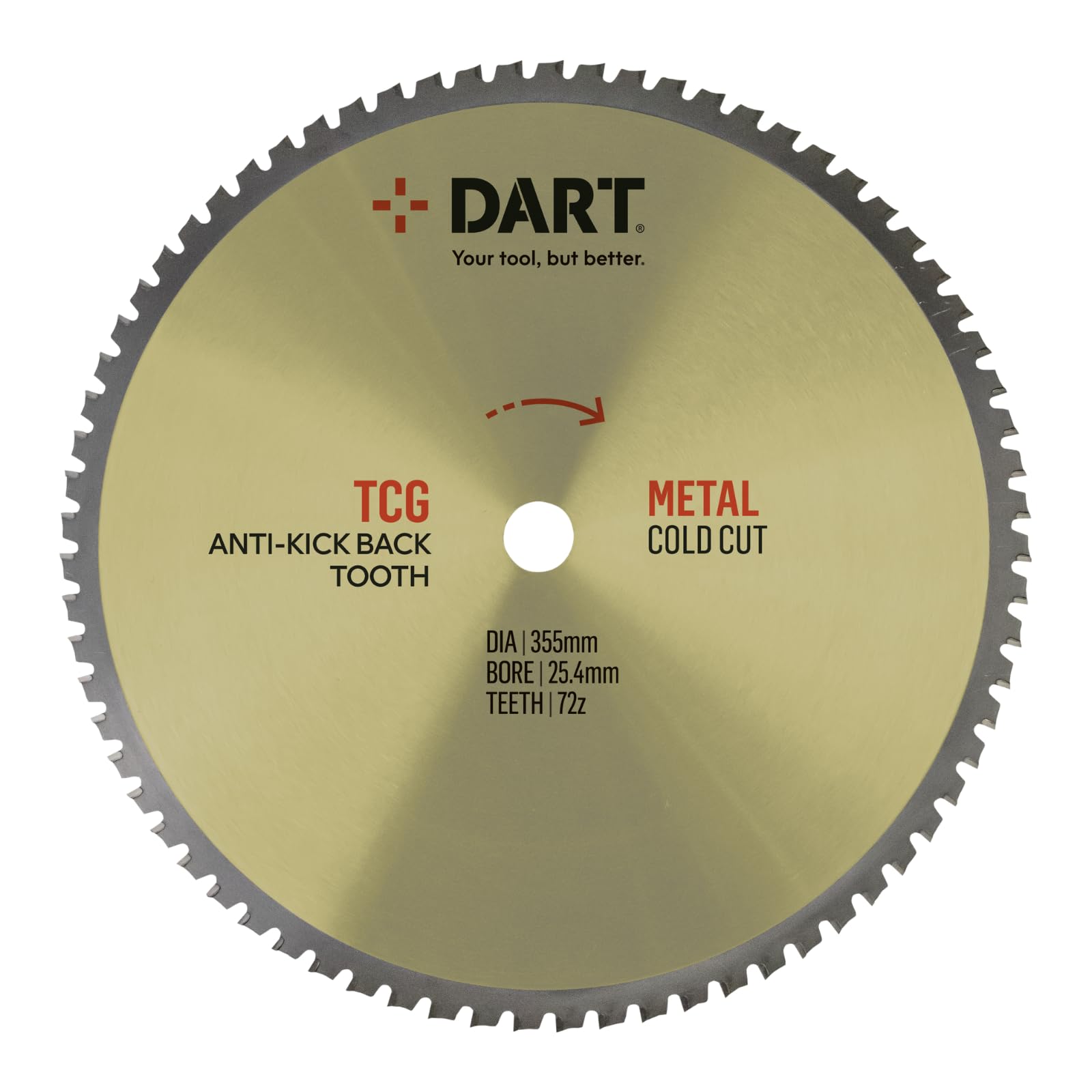 DART PMC35525472 Circular Saw Blades, Silver