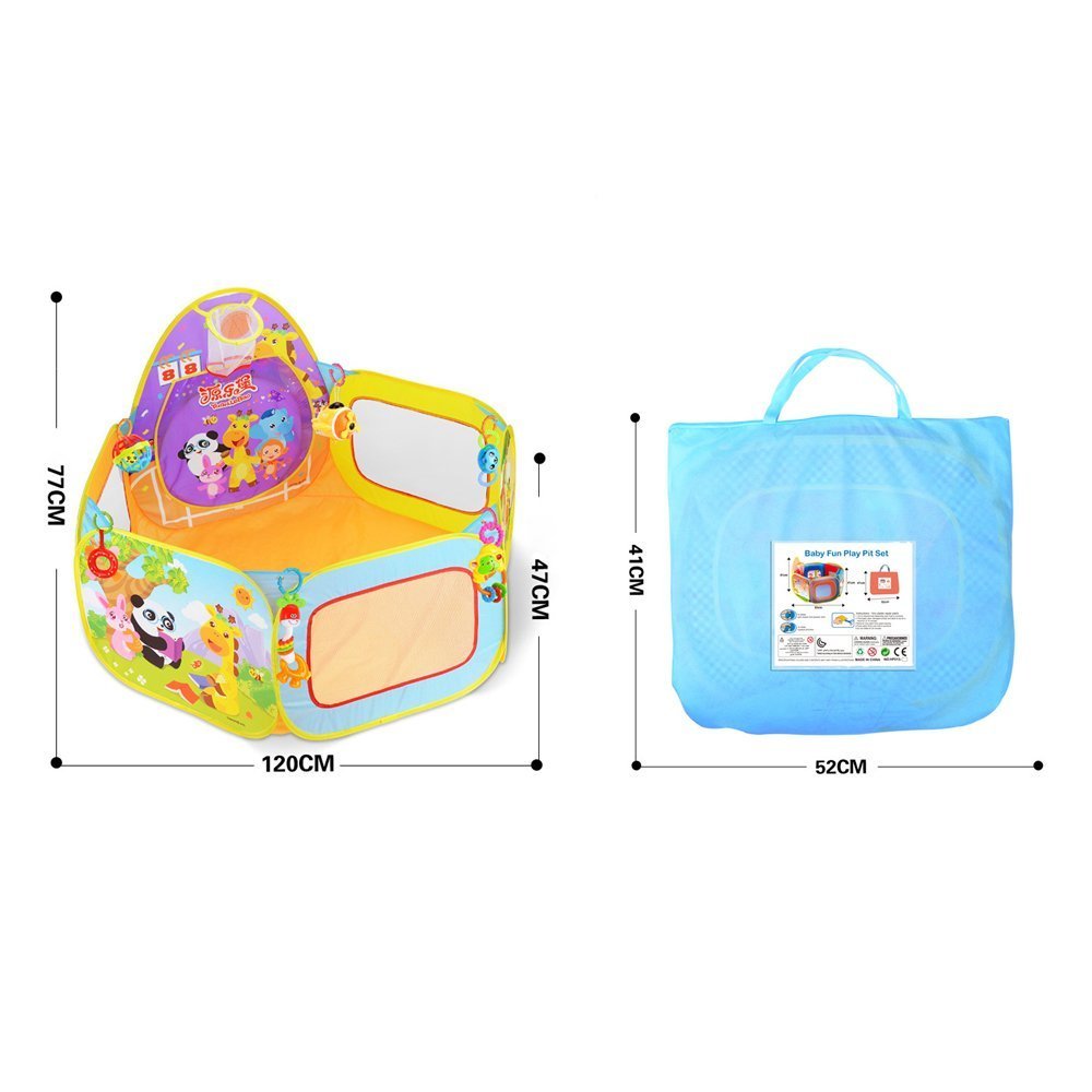 Ball Pool Pop Up Tent Toddler SKL Outdoor Running Foldable Ball Pit