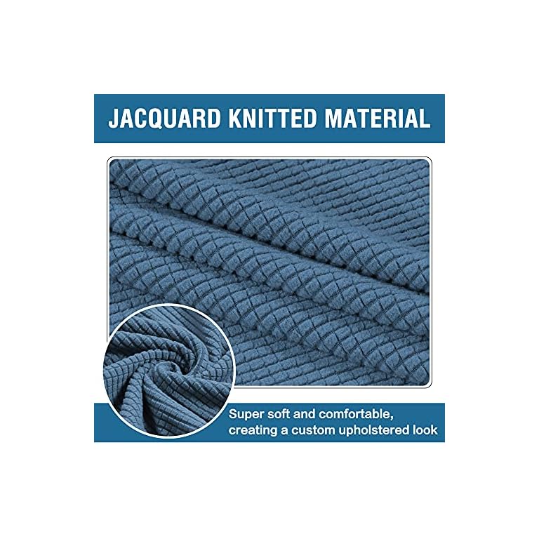 PICTURESQUE Fundas Elásticas Otomanas Rectangulares Fundas Decorativas