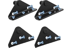 Newnessai 13MM Gas Struts Mounting Bracket Ball Stud, Ball Stud Mounting Bracket, Suitable for Universal Gas Struts Lift Supp