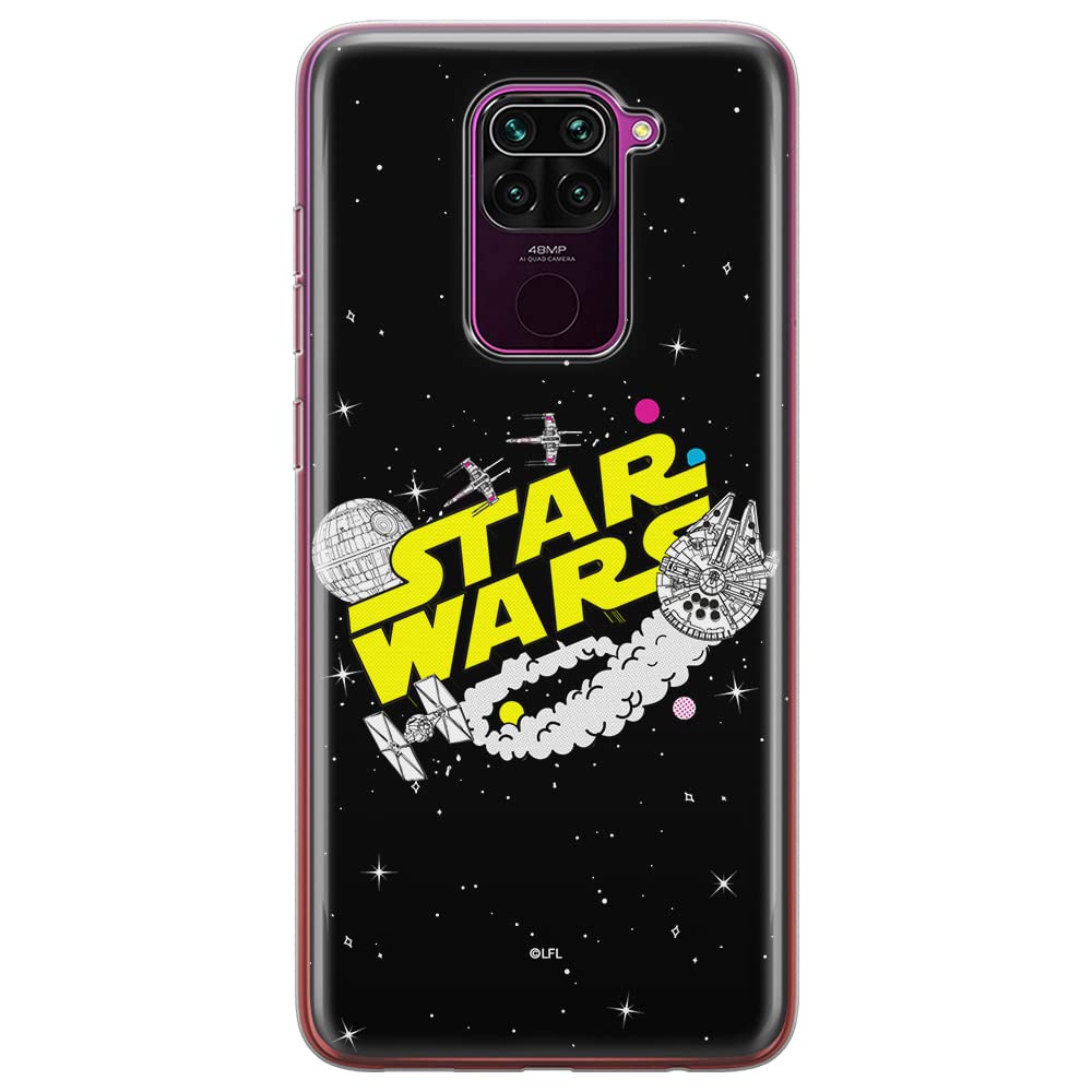 ERT GROUP mobile phone case for Xiaomi REDMI NOTE 9 original and officially Licensed Star Wars pattern 032 optimally adapted to the shape of the mobile phone, case made of TPU