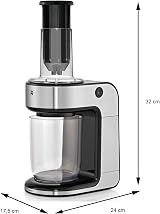 WMF Kult X Electric Spiralizer Zoodle Maker 3 Blades & Container Zucchini Pasta view 3