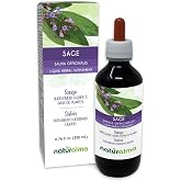 Naturalma Sage (Salvia officinalis) Leaf Alcohol-Free Tincture - 6.76 fl oz Liquid Extract in Drops - Herbal Supplement - Vegan