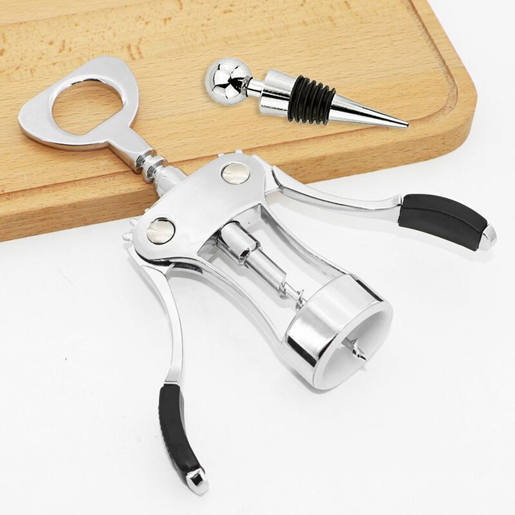 Foho Wine Opener, Premium Multifunctional Wing Corkscrew Wine Bottle