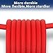 JSAUX USB Type C Cable 3A Fast Charging, [2-Pack 6.6Ft] USB-C Charge Nylon Braided Cord for Samsung Galaxy S20 S10 S9 S8,USB C Charger and More-Rose Gold