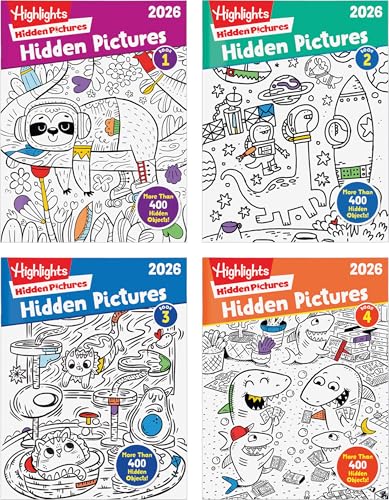 Mua Highlights Hidden Pictures 2026 Activity Books for Kids Ages 6 and ...