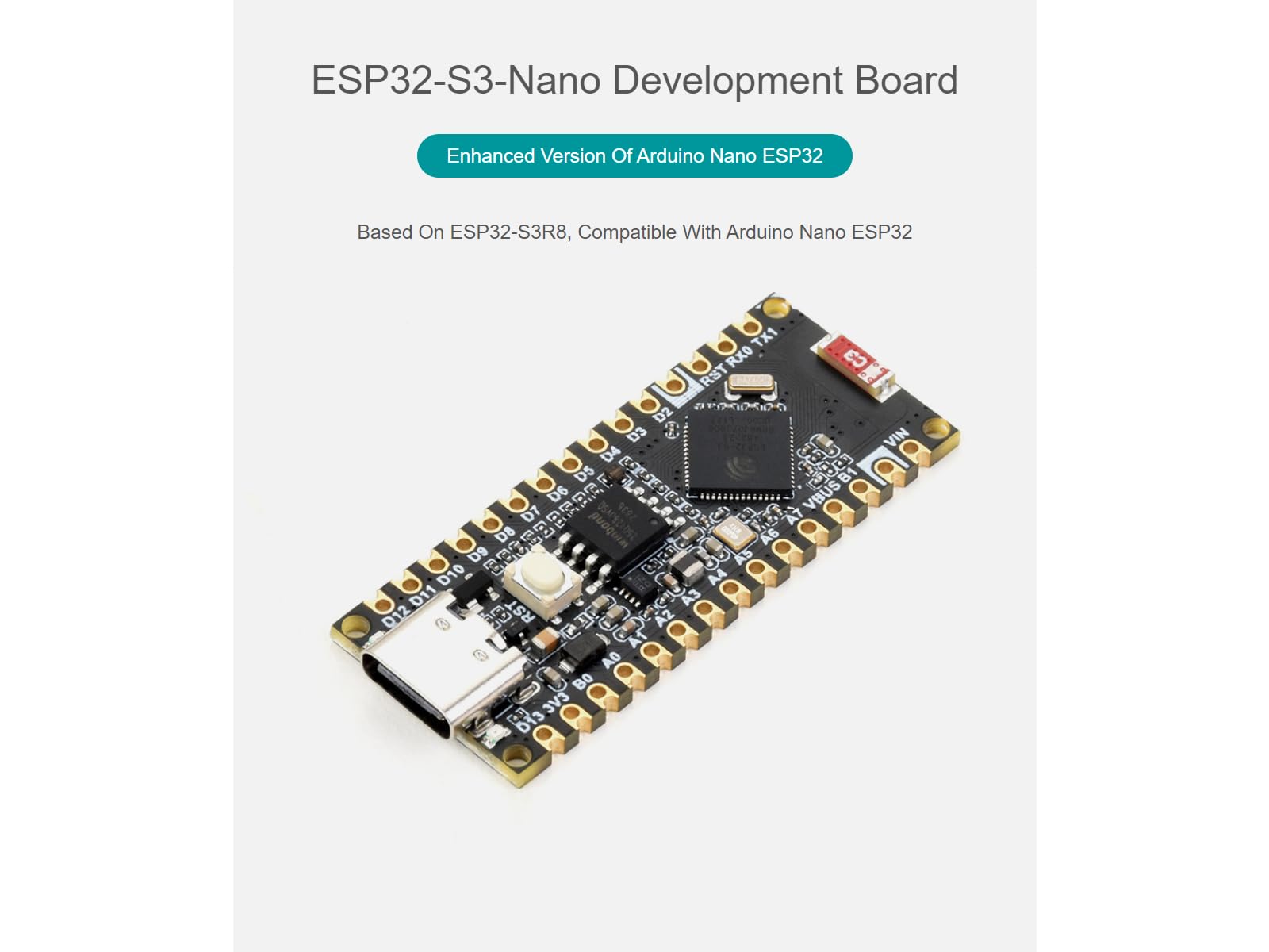 Mua waveshare ESP32-S3-Nano Microcontroller Development Board Onboard ...