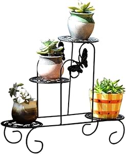 KISlink Soporte para Flores Mini Soporte para Flores Multicapa Hierro