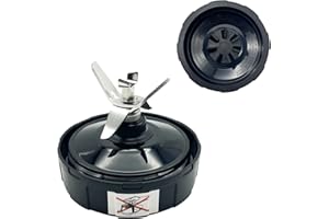 GENQORN Blender 7 Fins Blade Base Extractor Replacement Parts Compatible with Nutri Ninja Auto iQ AMZ012BL AMZ493BRN BL450-30 BL456-30 BL480-30 BL482-30 BL494 BL640 BL642 CT682SP BL680 BL682 BN400 BN401 BN801