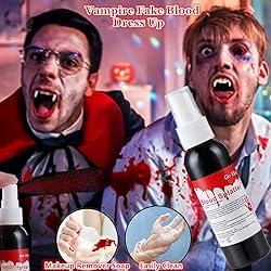 Go Ho Fake Blood,(1 oz)Fake Blood Spray,Halloween