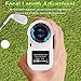 YUNDOO Golf Range Finder Laser Rangefinder - 650 yd Golf Laser Finder - Slope Golf Rangefinder with Pulse Vibration/Flag Acquisition Technology/Angle Measurement/Continuous Ranging.