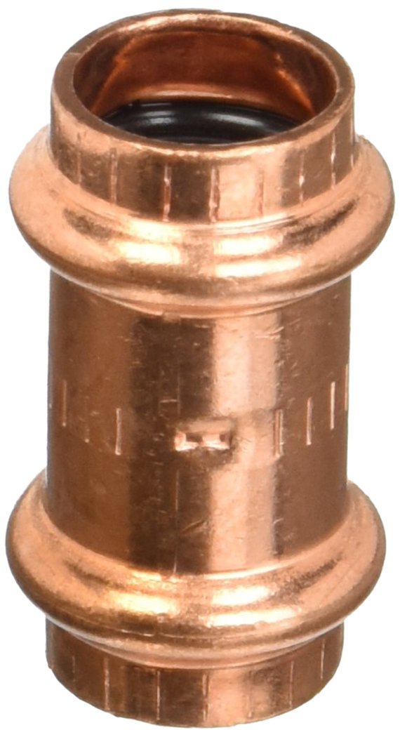 ViegaCopper 78047 Coupling with Stop, 1/2-Inch, No Size