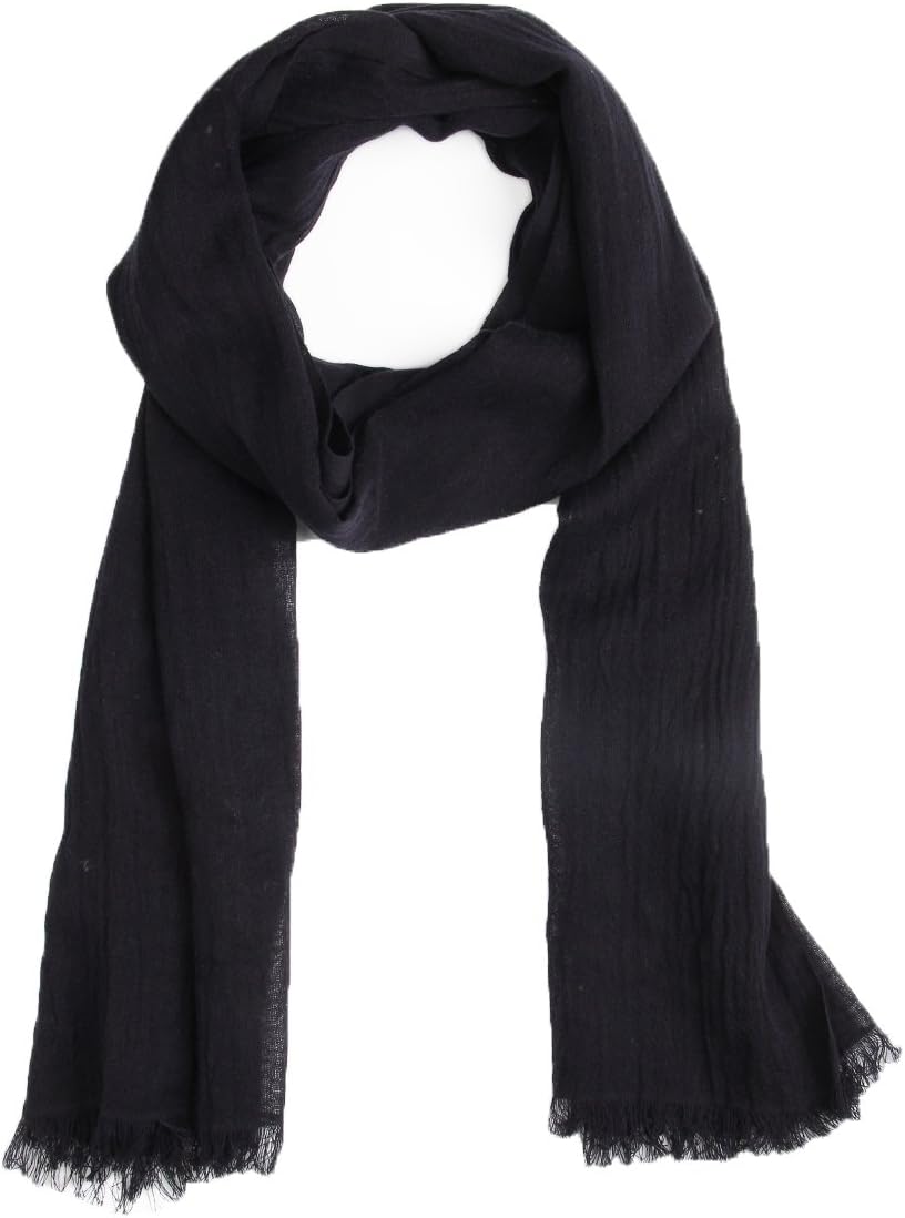 HSHIA Women’s Scarf Soft Linen&Cotton Scarves Lightweight Lady Scarves Shawl Stole -Easy Matching Clothes -Excellent Gift