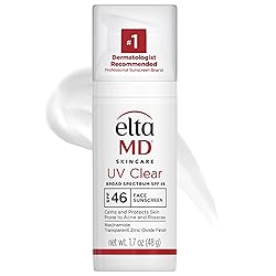 EltaMD UV Clear Face Sunscreen SPF 46, Oil Free for