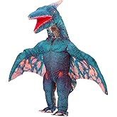 wylksylk Pterodactyl inflatable suit, Dinosaur Costume Adult for Halloween Costume Party