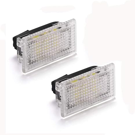 Orask 2pcs Ultra Bright Led Interior Light Puddle Lights Accessories Lights For Tesla Model 3 Model S Model X Plug And Play Error Free