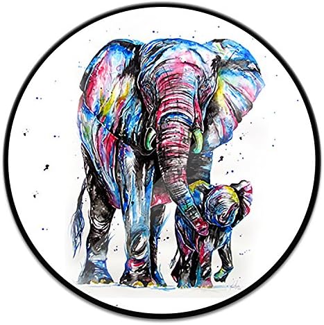 Cell Phone Holder, Expanding Grip Stand Pop Mount Socket for iPhone, iPad, Samsung, Tablets and More - Color Elephant