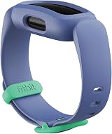 Fitbit Ace 3 Activity Tracker Kids Blue/Green Animated Faces 8-Day Battery view 3