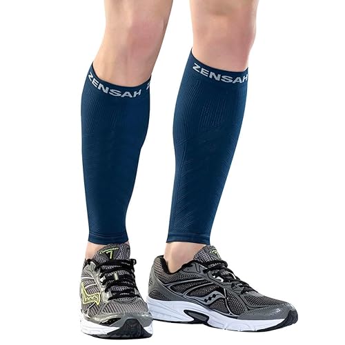 Zensah Running Leg Compression Sleeves Shin Splint, Calf