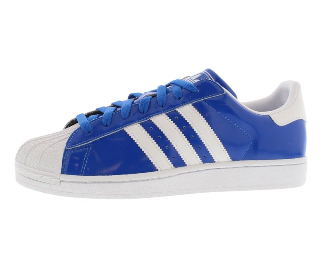 adidas superstar blue leather