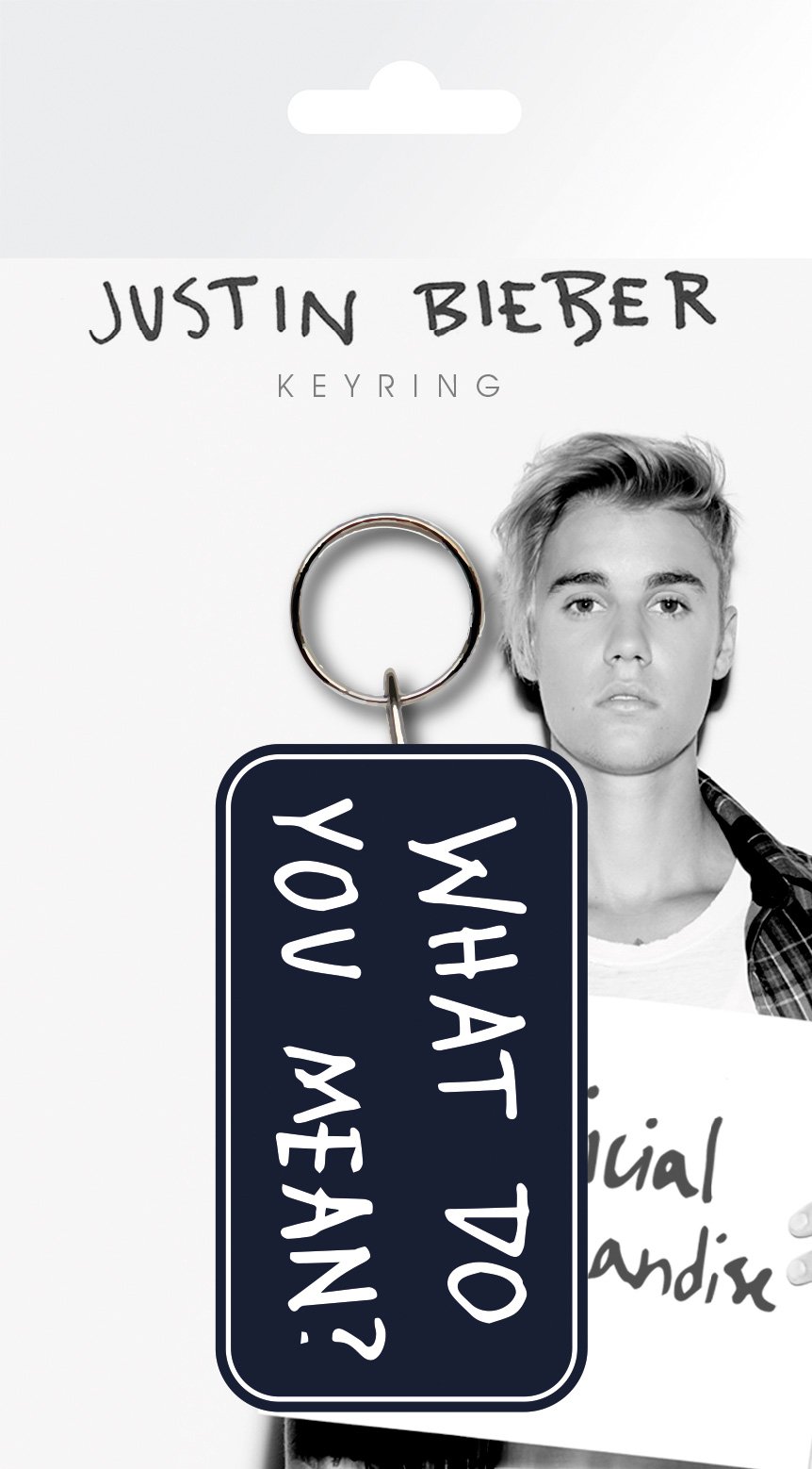 GB eye LTD, Justin Bieber, What Do You Mean, Keyring, Metal, Multi-Colour, 11 x 7 x 0.3 cm