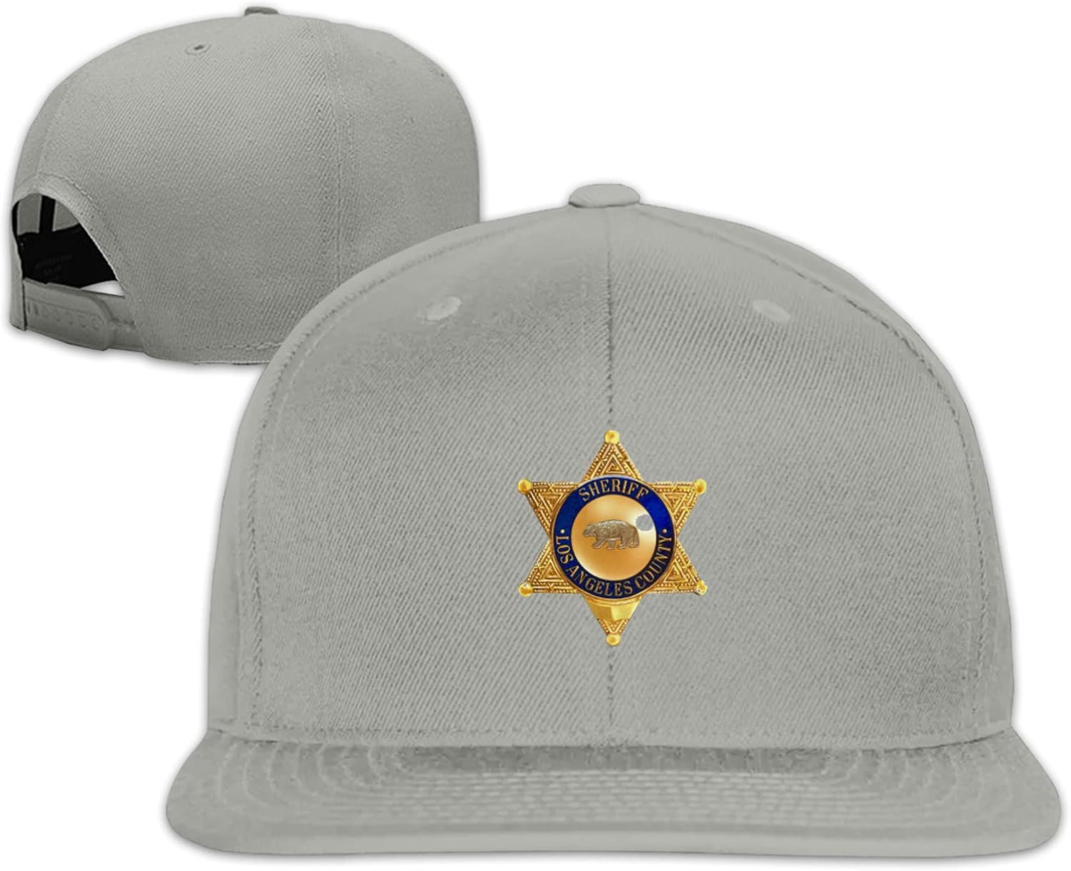 AOTSNUPY Los Angeles County Sheriff Baseball Cap Flat Brim Cap Photo