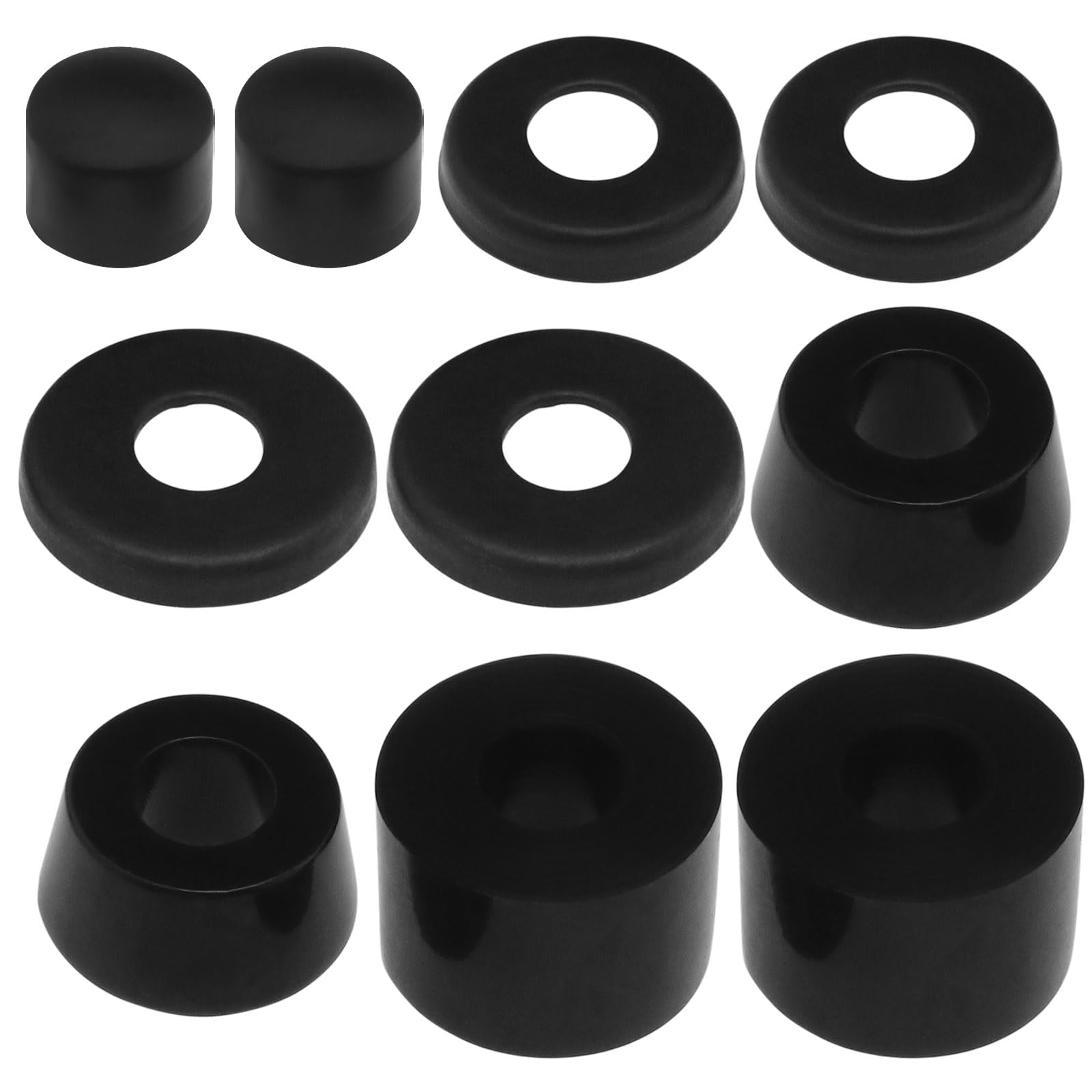 OTOTEC 1 Set Skateboard Pad Shockproof Bushings Wheel Bushing Rubber Shocking Absorber for Trucks Repair Rebuilding Kit Outdoor kateboarding Accessories