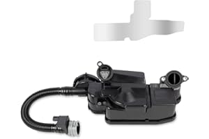 Crankcase Vent Filter Oil Separator Compatible with 2011-2016 Ford F250 F350 F450 F550 Super Duty 6.7L Powerstroke Diesel, Re