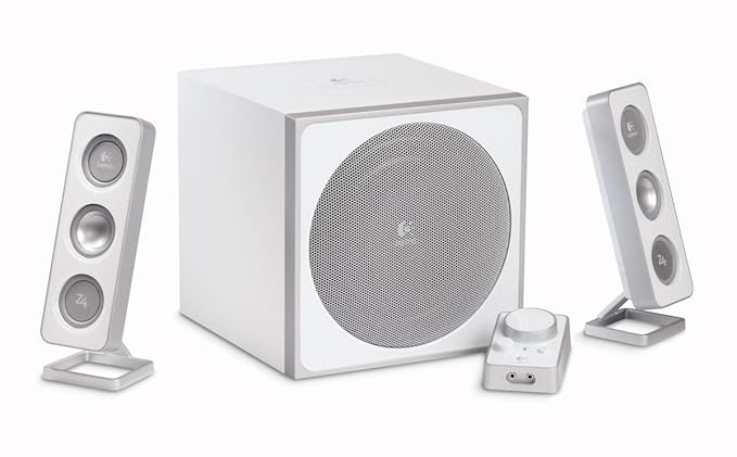 Logitech Z-4i 2.1 PC-Lautsprechersystem 40 Watt RMS weiß