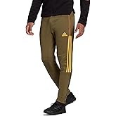 adidas Men's Aeroready Sereno Slim Tapered-Cut 3-Stripes Track Pants