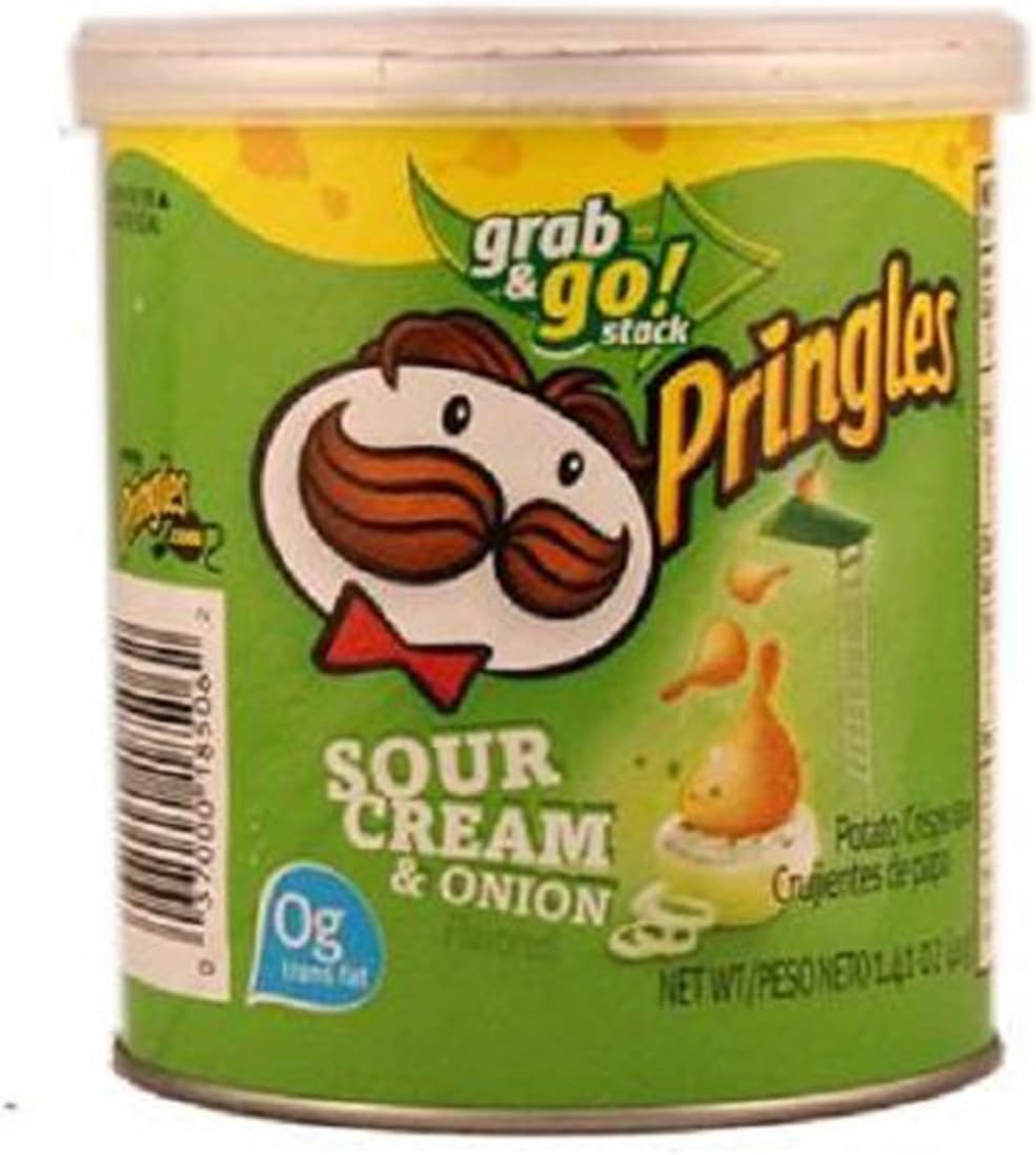Product Of Pringles, Sour Cream & Onion - Small, Count 1 - Chips / Grab Varieties & Flavors