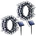 Litom Outdoor Solar String Lights 200 LED Solar Decorative Power Light with 8 Working Modes [2 Pack]
