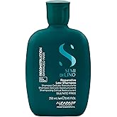 ALFAPARF MILANO Semi di Lino Reconstruction Reparative Sulfate Free Shampoo for Damaged Hair - Color Safe - Repairs, Restores Fiber & Elasticity - Paraben Free - Vegan (8.45 oz)