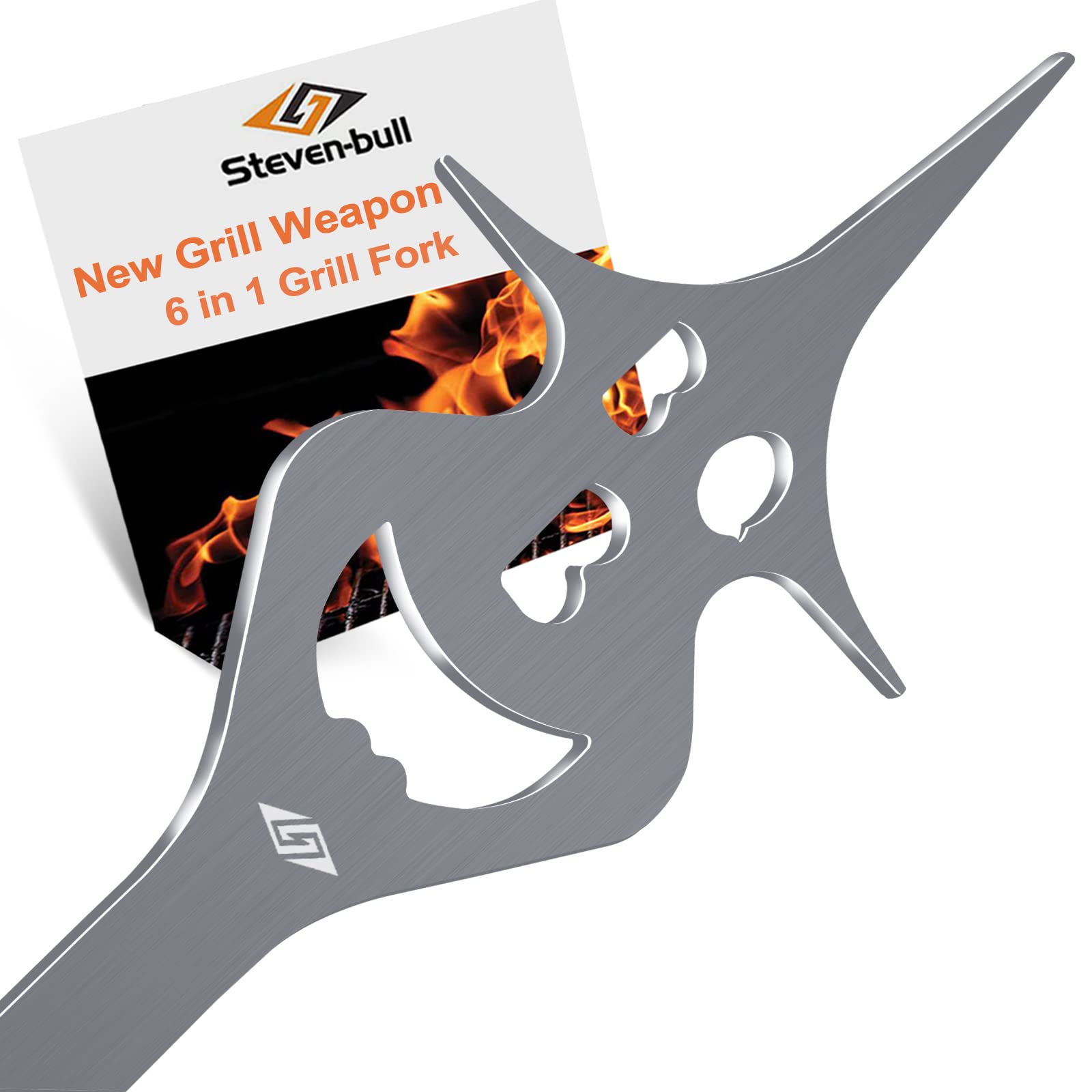 BBQ Accessories, Multifunctional Barbecue Utensils, 6 in 1 BBQ Tool for Grill, Dad Gifts, Fathers's Day Gifts, Gifts for Men