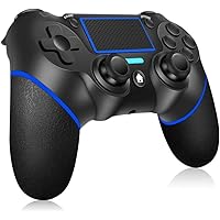 Wireless Controller for PS4 RegeMoudal Wireless Gamepad for PS4/Pro/Slim/PC and Laptop, Touch Panel Gamepad with Double…