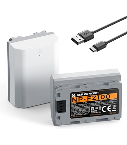 Amazon.com : Kastar 1-Pack NP-FZ100 Rechargeable Li-ion Battery