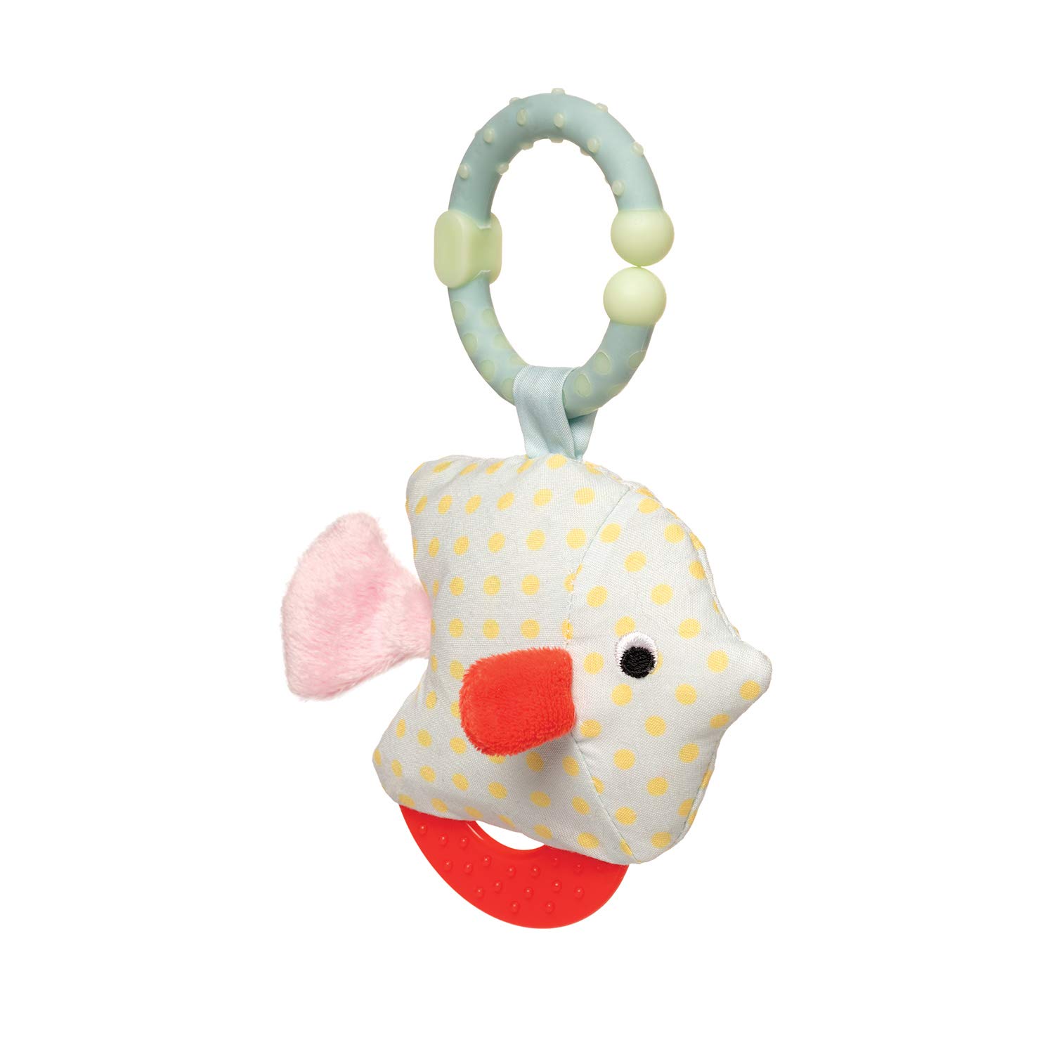Manhattan Toy Under the Sea Fish Teether and Crinkle Travel Toy
