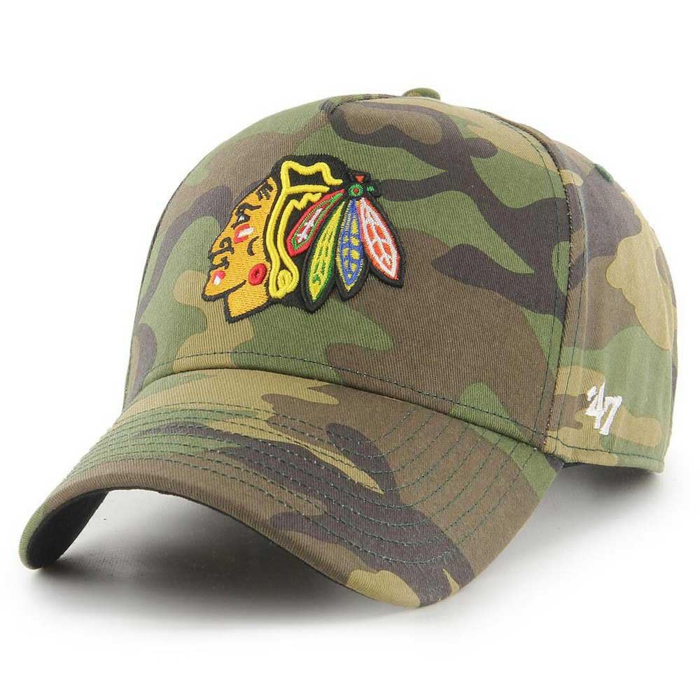 47 Brand Adjustable Cap - Grove Chicago Blackhawks Wood camo