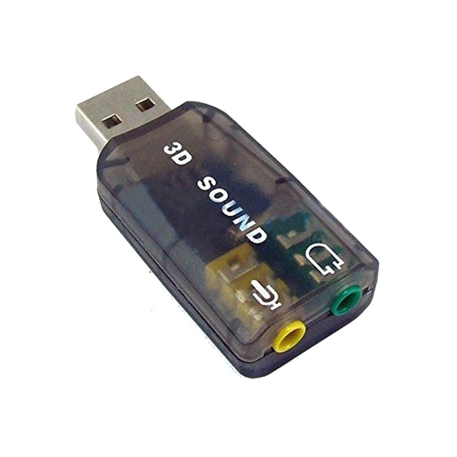 FronTech USB Sound Card Adapter 3D Audio Virtual 5.1 Channel Amazon
