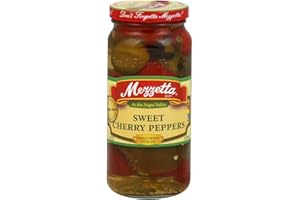Mezzetta Cherry Peppers Sweet 16.0 OZ(Pack of 4)