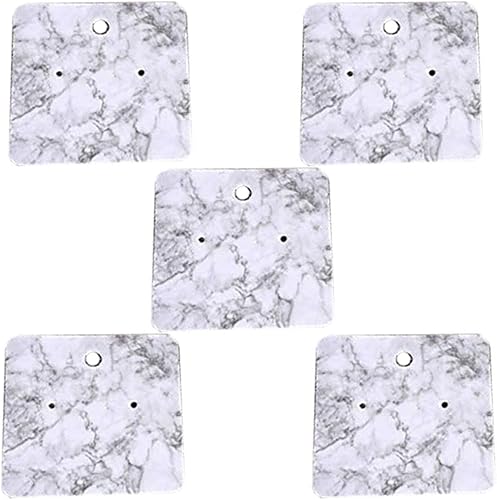 Amazon J アクセサリー台紙 ピアス台紙 2穴 ピアス 台紙 マーブルストーン 5枚セット クラフト 厚紙 手芸 販売用 値札 材料 プレゼント ギフト ラッピング用品 ラベル ハンドメイド Diy ボディピアス 通販