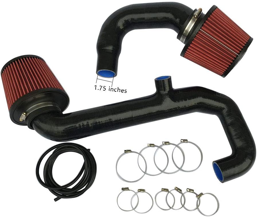 Rodin Relocated High Flow Inlet Intake +Air Filter Kit for