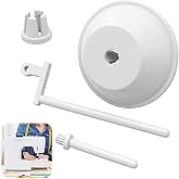 4 Pcs Spool Pin Cap Set, Small and Large Spool Caps with Main and Auxiliary Pins, Sewing Machine Replacement Parts Accessory Kit Compatible with Janome Singer Viking for Home Sewing Repair