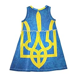 Aflyko Patriot Sleeveless Dress for Girl Ukraine