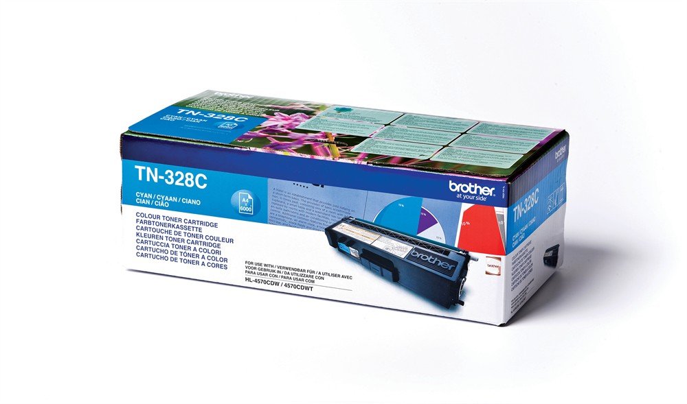 Brother TN328C Toner - Cyan
