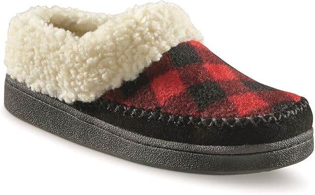 wool clog slippers