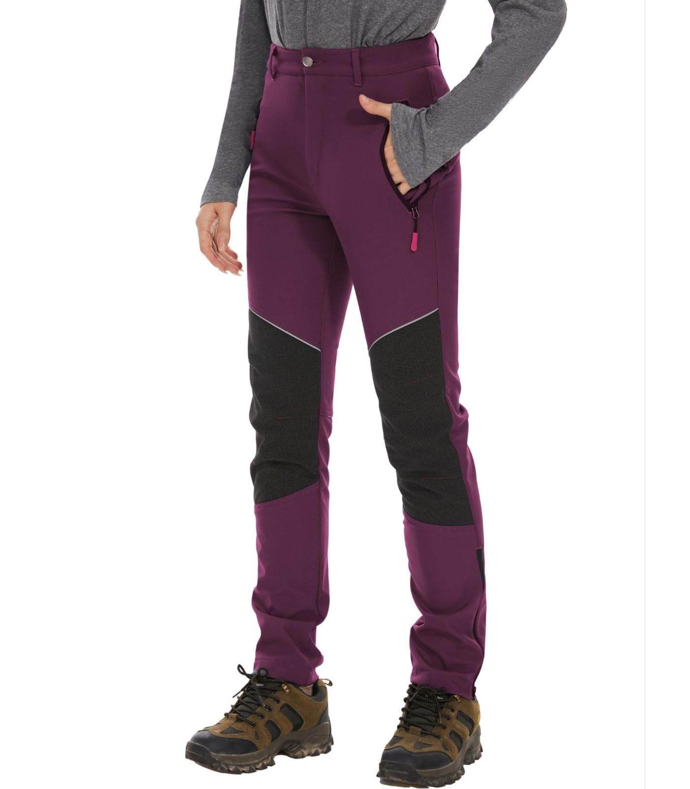 Fleece Lined Trousers Waterproof Trousers Womens Amazon Softshell